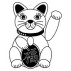 42756503-chinese-style-cat-with-good-luck-sign-in-black-and-white